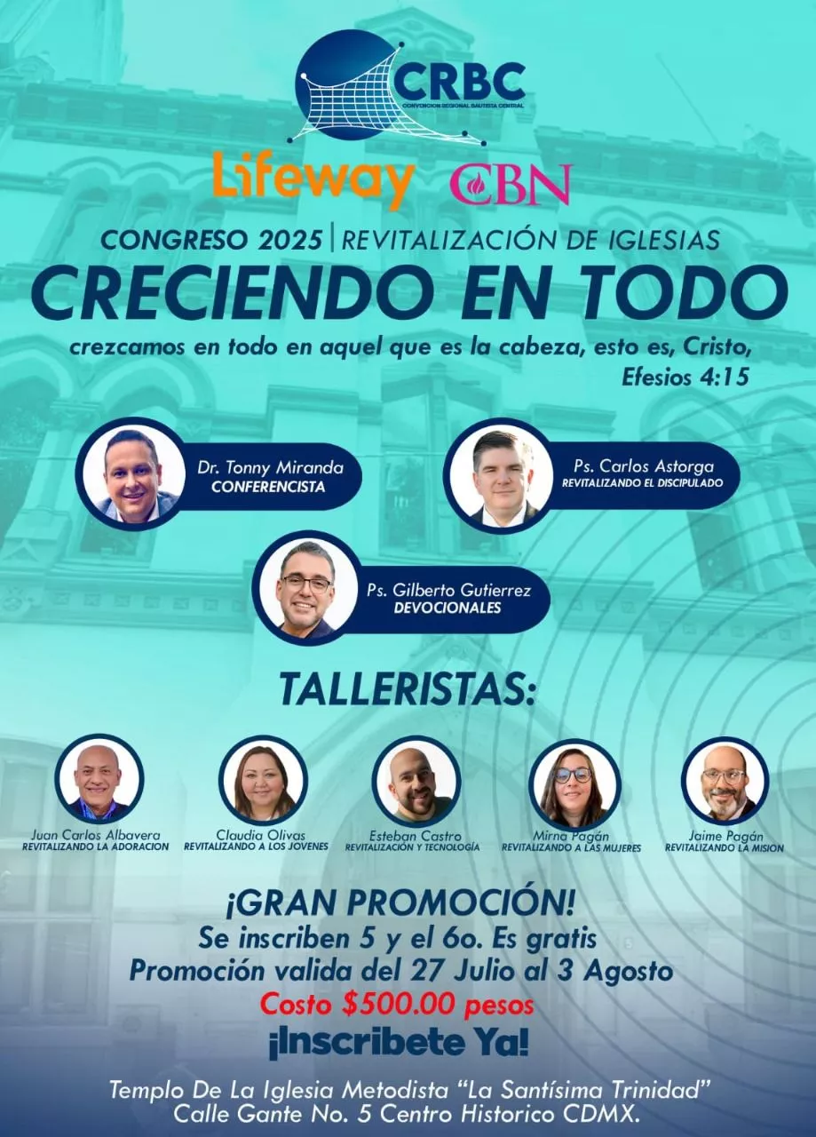 Imagen de cada ponente del Congreso Creciendo en Todo